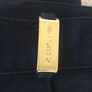 Vintage St John black stretch pants